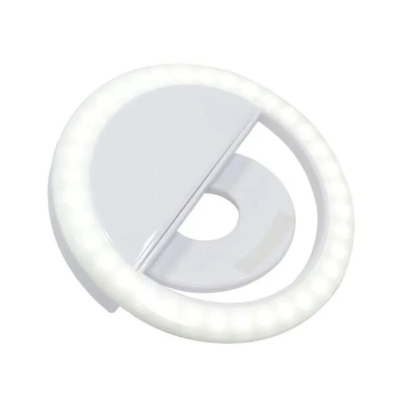 Aro De Luz Para Celular Recargable Portatil