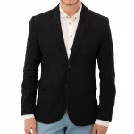 Blazer Casual Para Hombre Con O Sin Coderas Tipo Slim