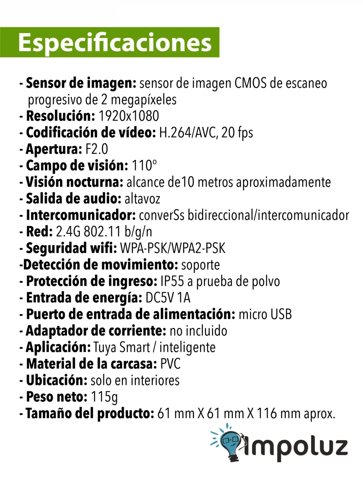 Cámaras Inalámbricas Para Interiores Graba Dia y Noche - Imagen 5