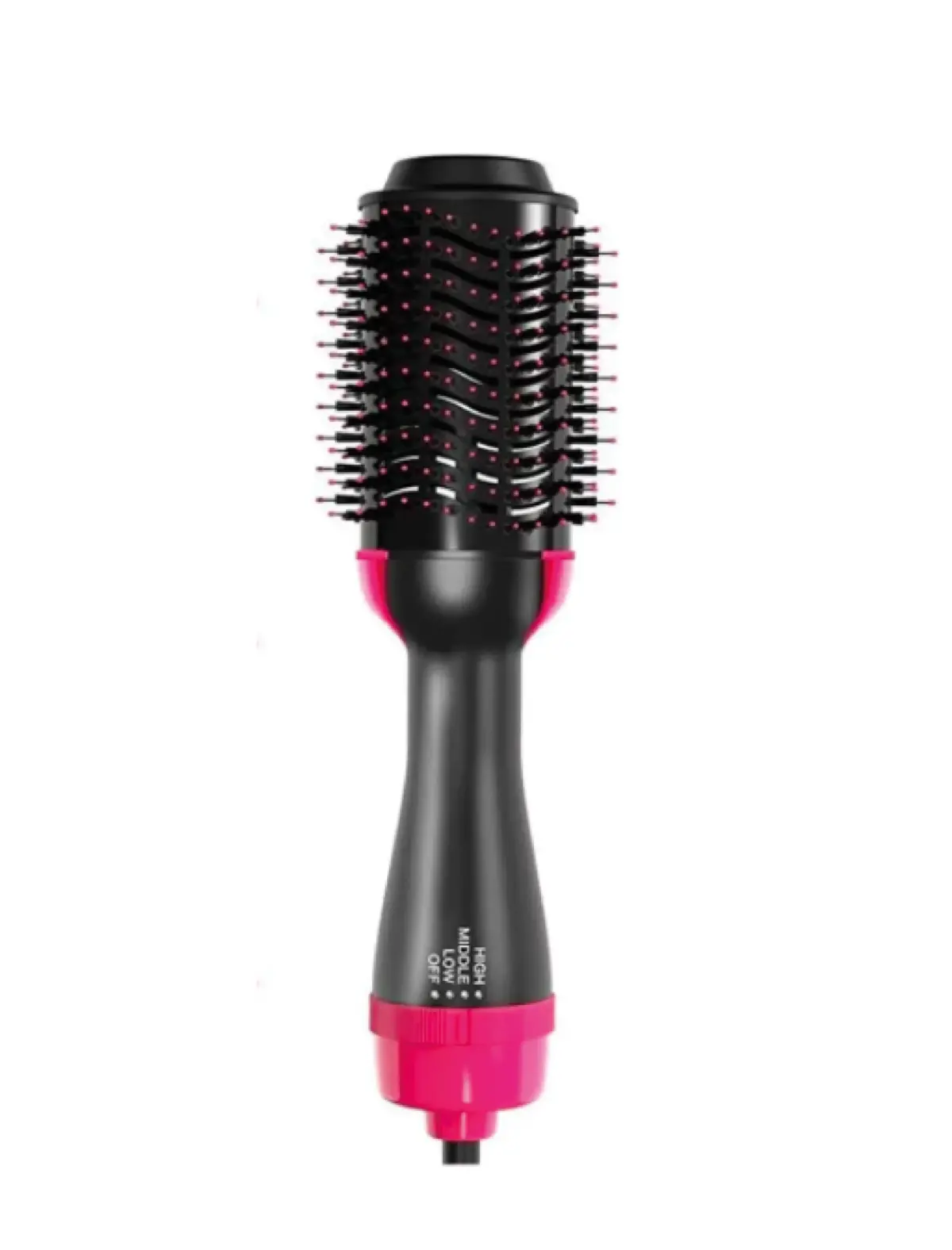 Plancha Y Secador 3 En 1 Con Cerdas Suaves Y Flexibles