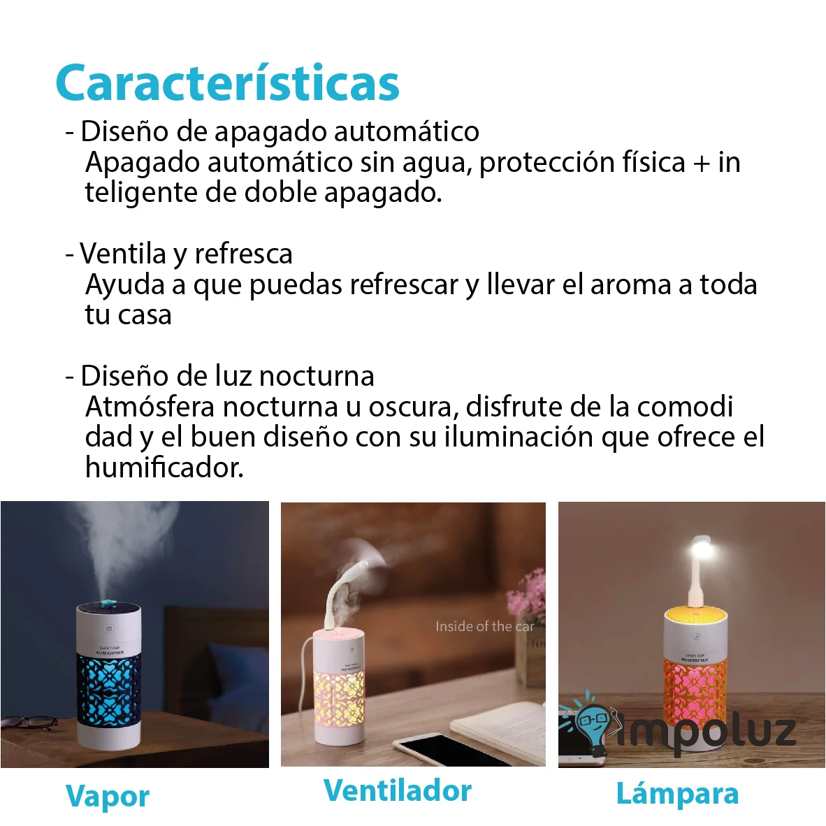 LAMPARA HUMIFICADORA LUCKY 05 LAMPARA HUMIFICADORA LUCKY 05