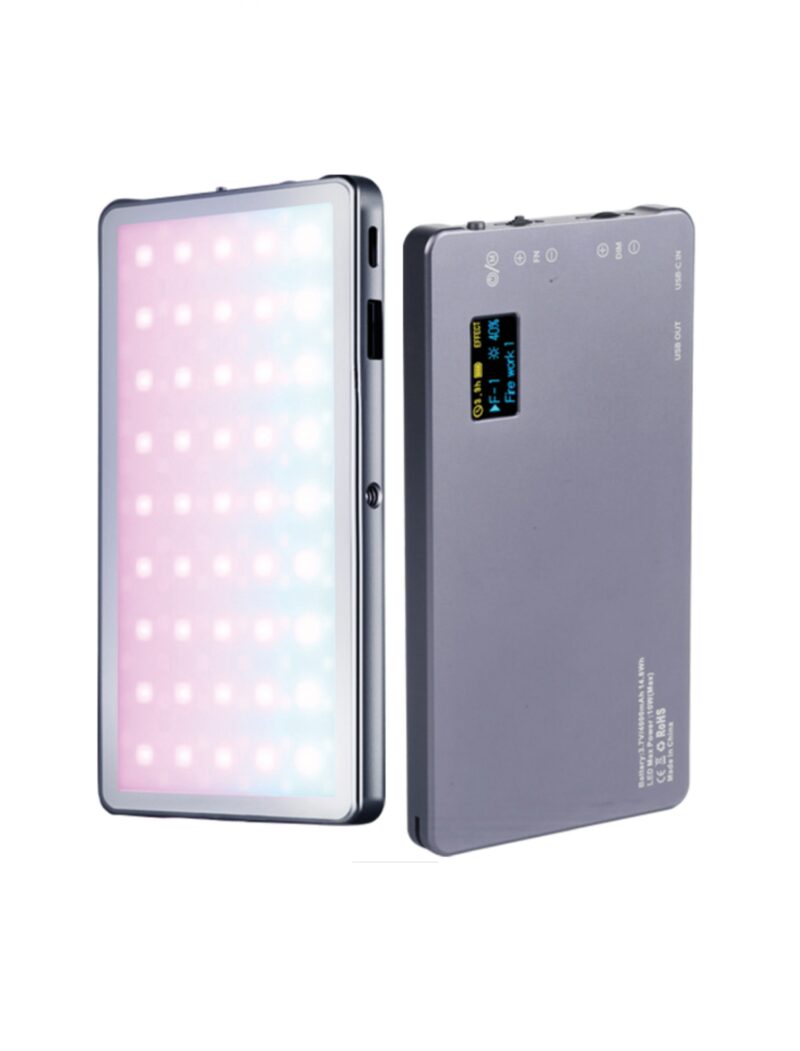 Luz Para Grabar Video Profesional Portatil Tonos Rgb