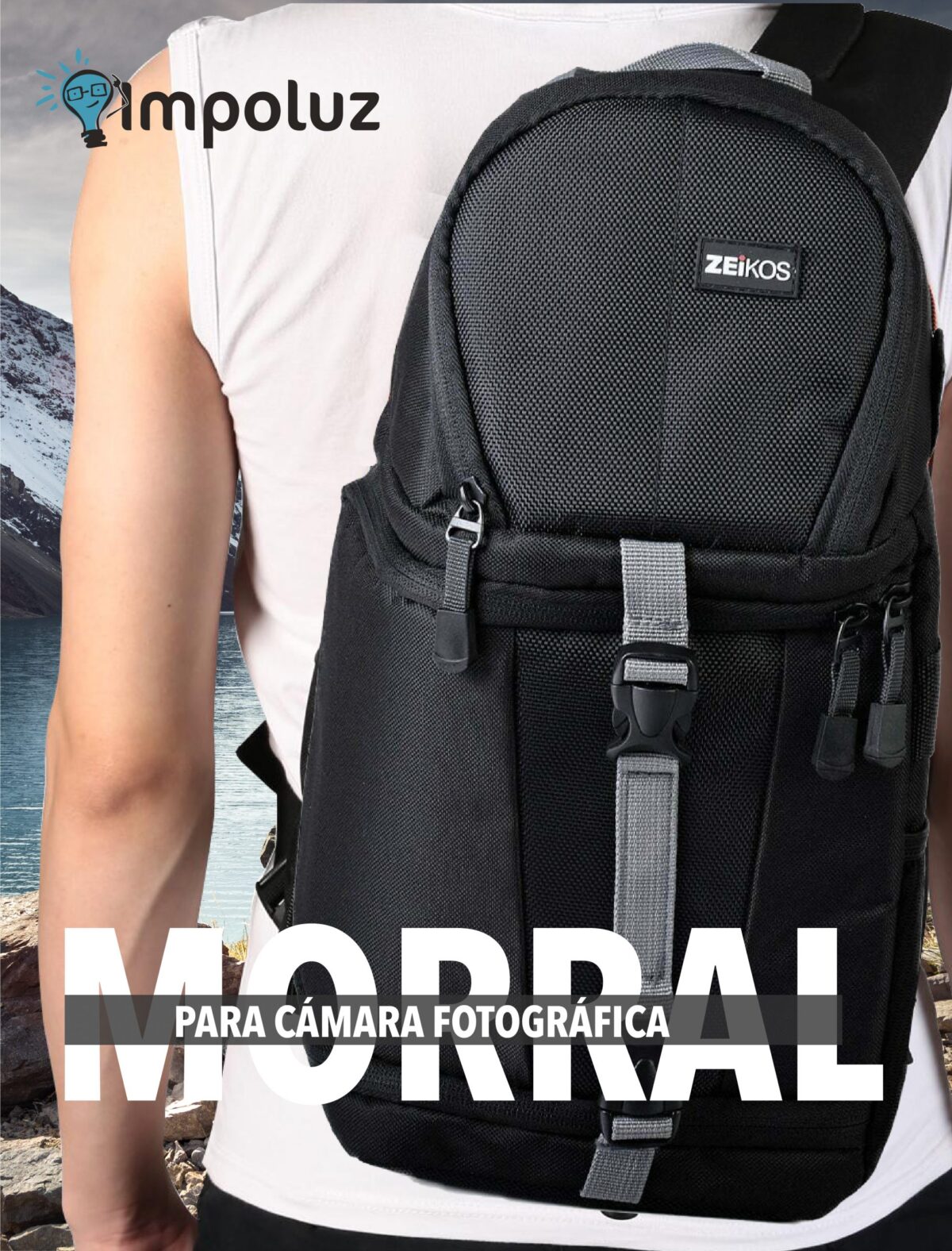 Bolso Para Camara Fotografica Slr Y Dslr Impermeable - Imagen 2