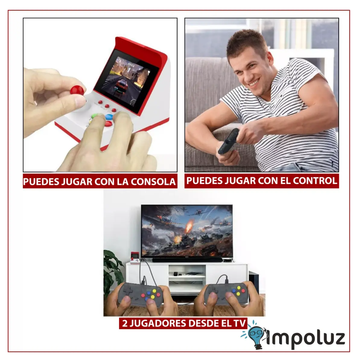 Mini Consola Retro Arcade 360 scaled 1