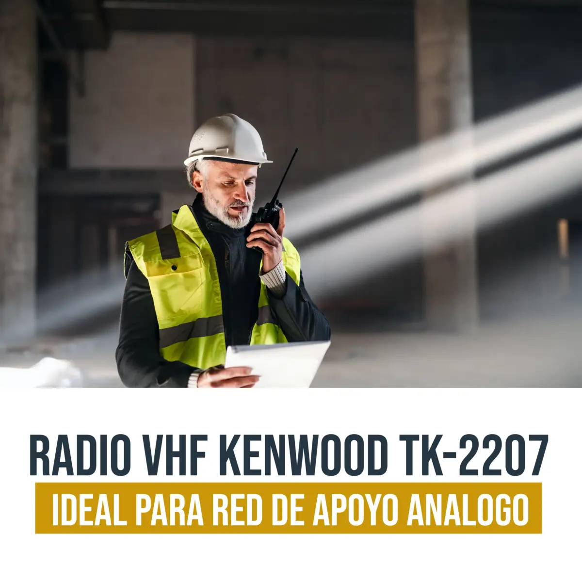 Radio Kenwood Doble Banda Uhf - Vhf Con Cargador - Imagen 2