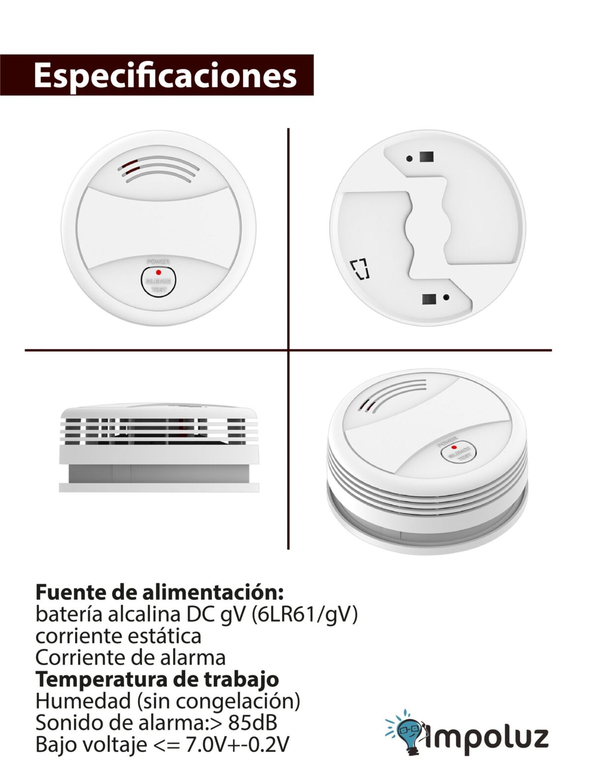 Sensores De Humo Inalambricos Con Alerta Al Celular - Imagen 5