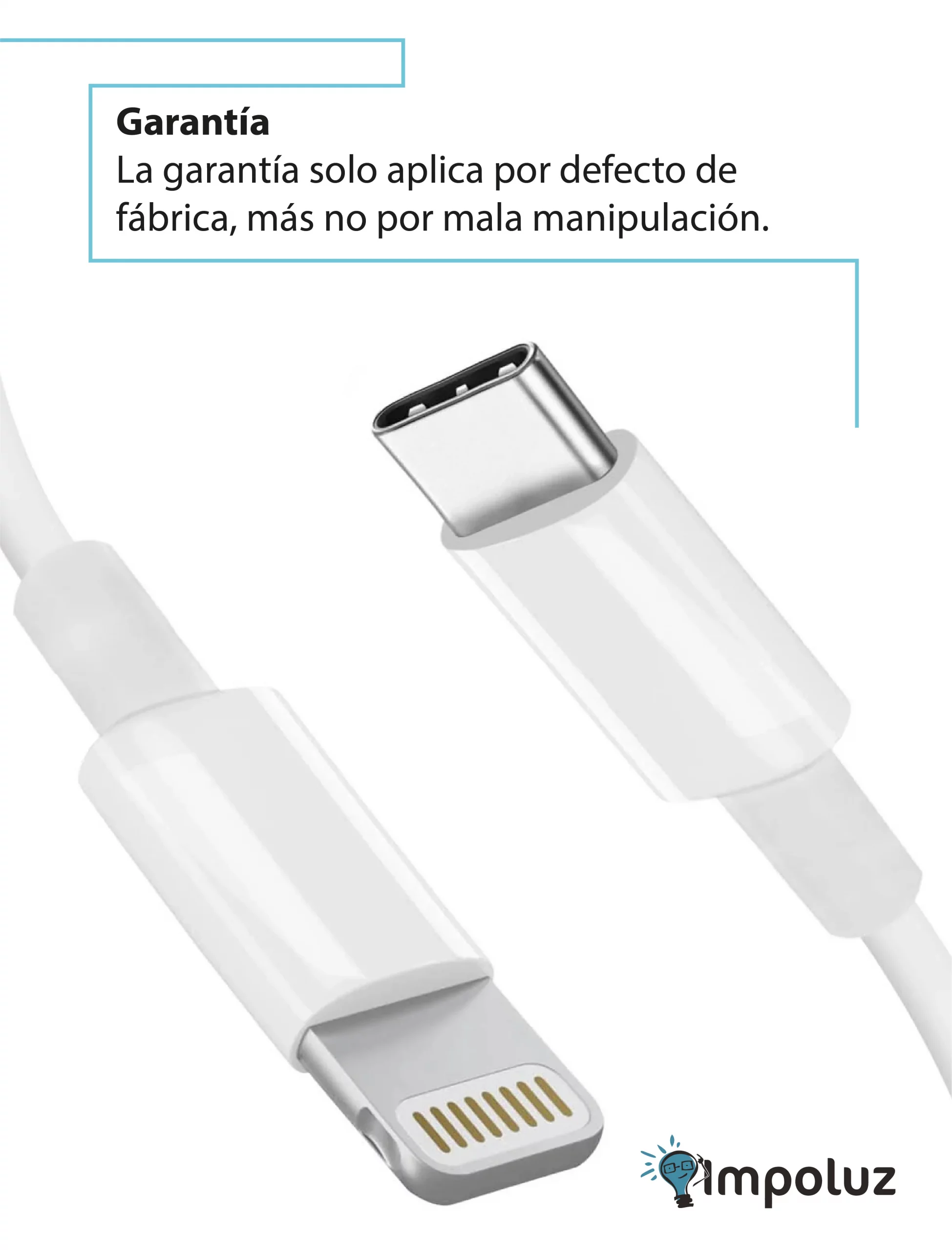 cable carga iphone original scaled Cable Carga Rapida iPhone Tipo C Lightning 1 y 2 Metros - Imagen 8