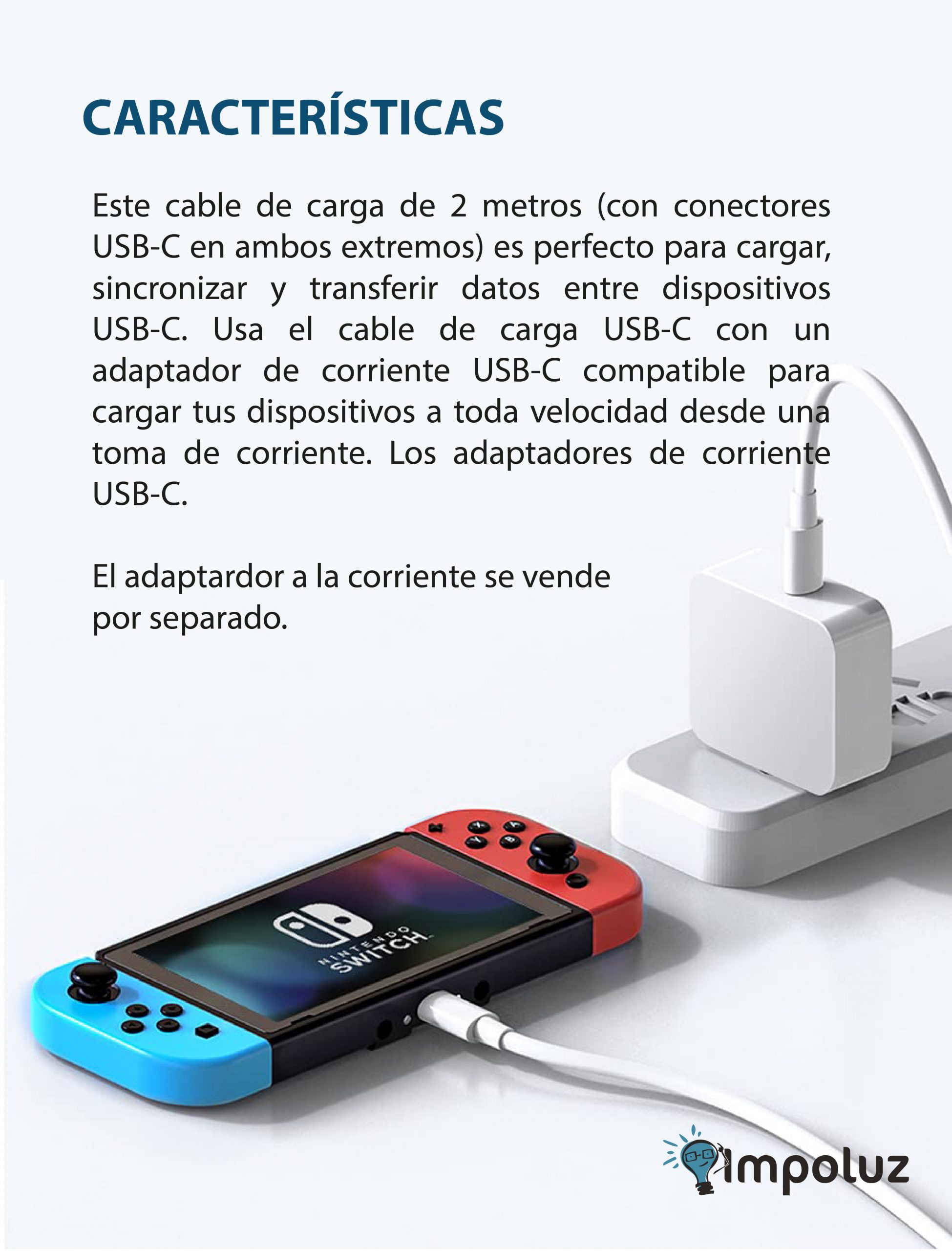 cable tipo c original scaled Cable Tipo C Apple 1 o 2 Metros iPhone 15 iPad ait - Imagen 6