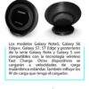 cargador inalambrico fast charger samsung