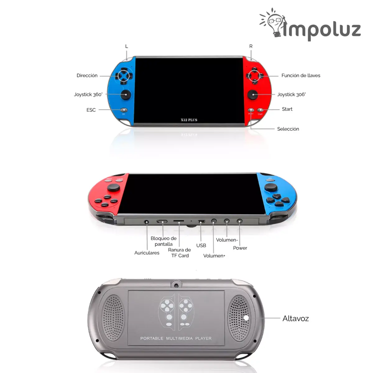 consola de juegos portatil