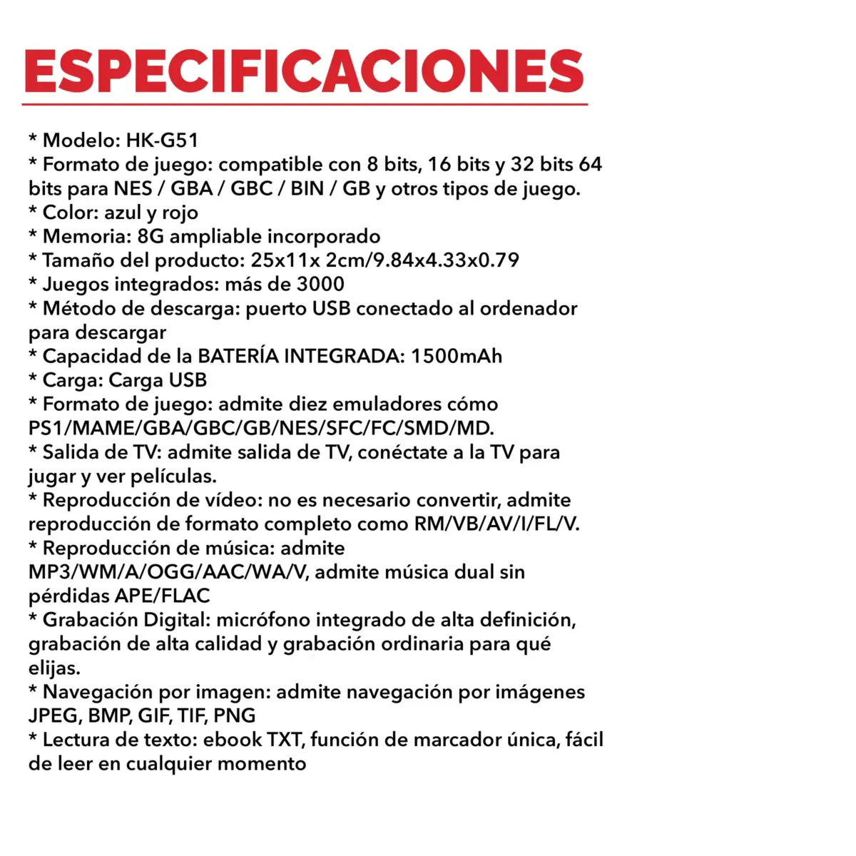 consola portatil retro