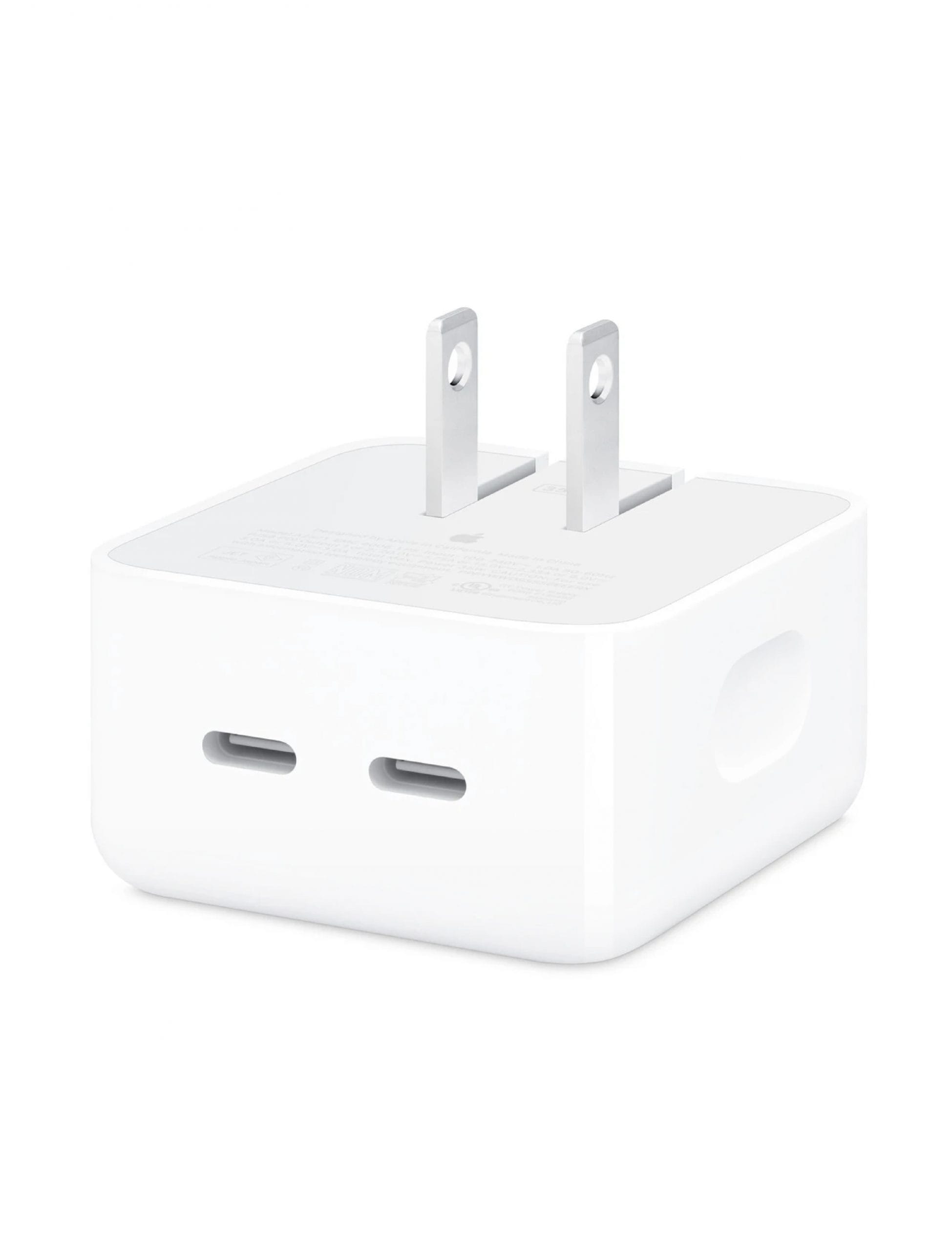 marrana cargador scaled Cargador Apple 35w Carga Rapida USB C con 2 Puertos
