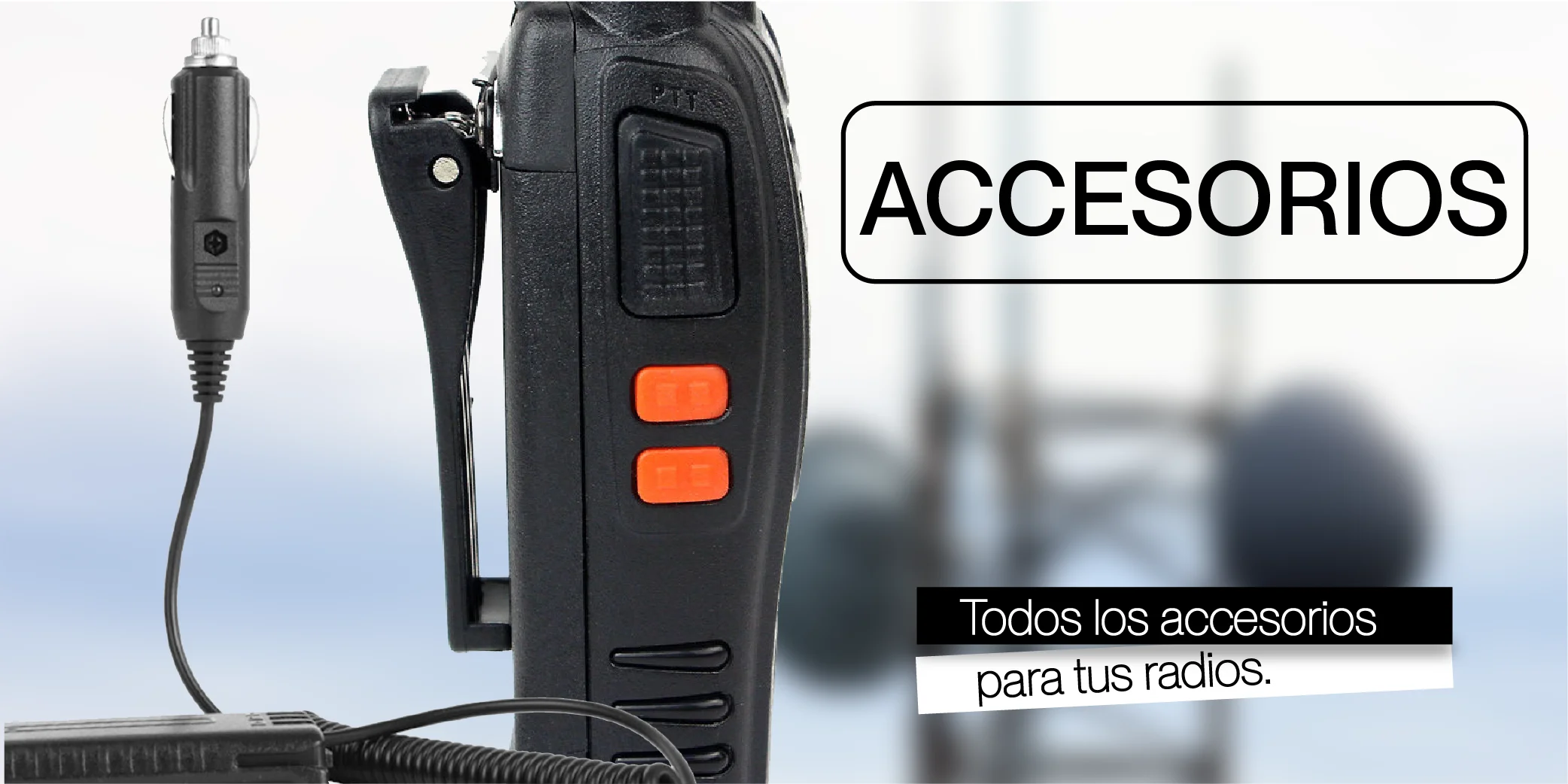 accesorios radio