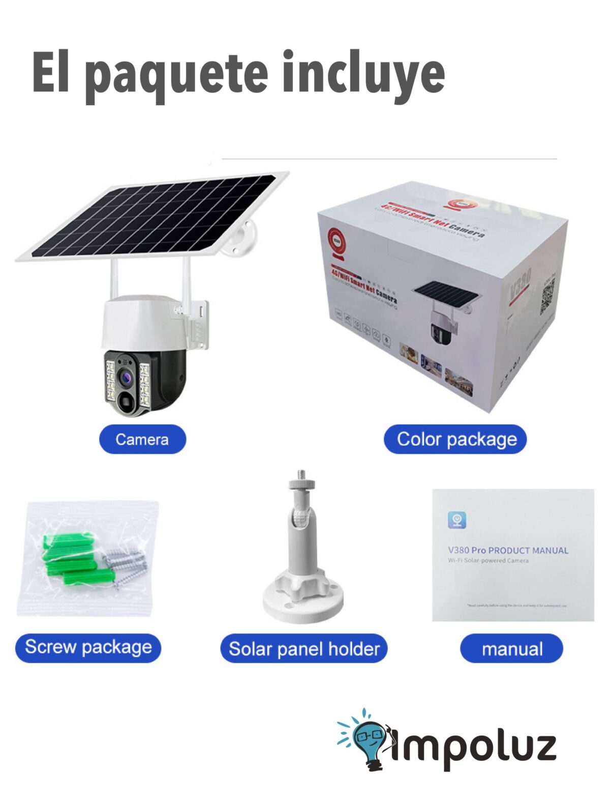Camara Seguridad Inalambricas 4G Panel Solar Exteriores - Imagen 9