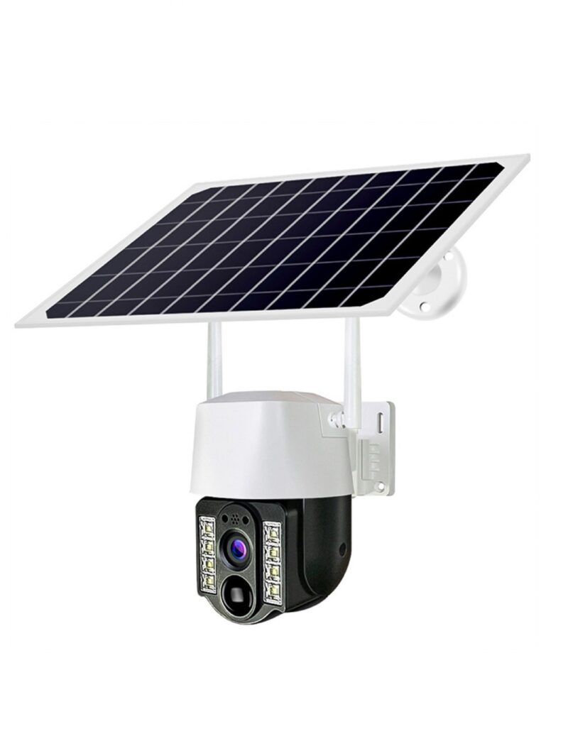 Camara Seguridad Inalambricas 4G Panel Solar Exteriores