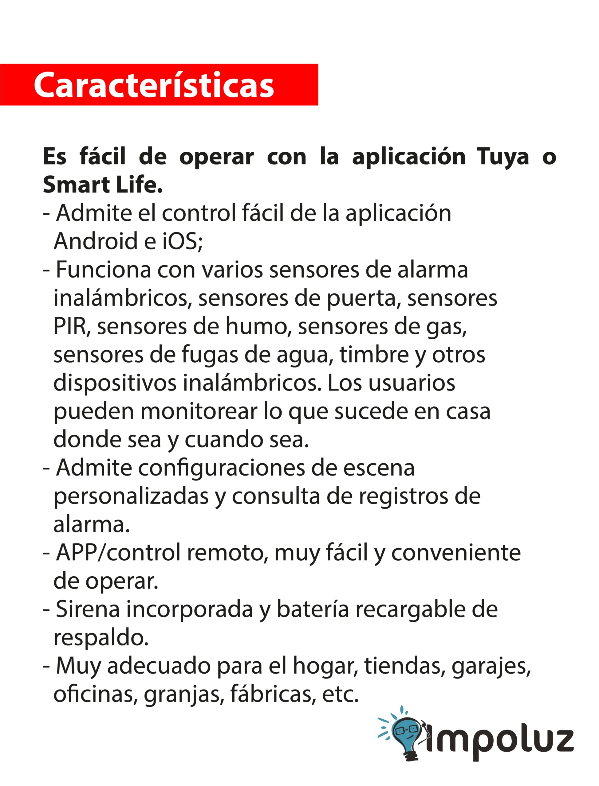 KIT DE ALARMA 05 scaled Sistema De Alarma De Seguridad Wifi Para Casa O Negocio - Imagen 5