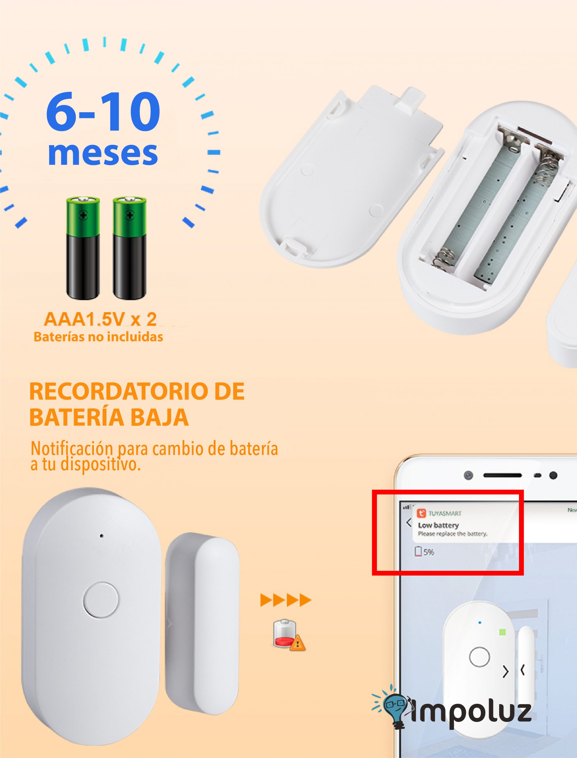 O VENTANA TUYA 04 scaled Sensor Magnetico De Alarma Para Puerta Y Ventana - Imagen 4