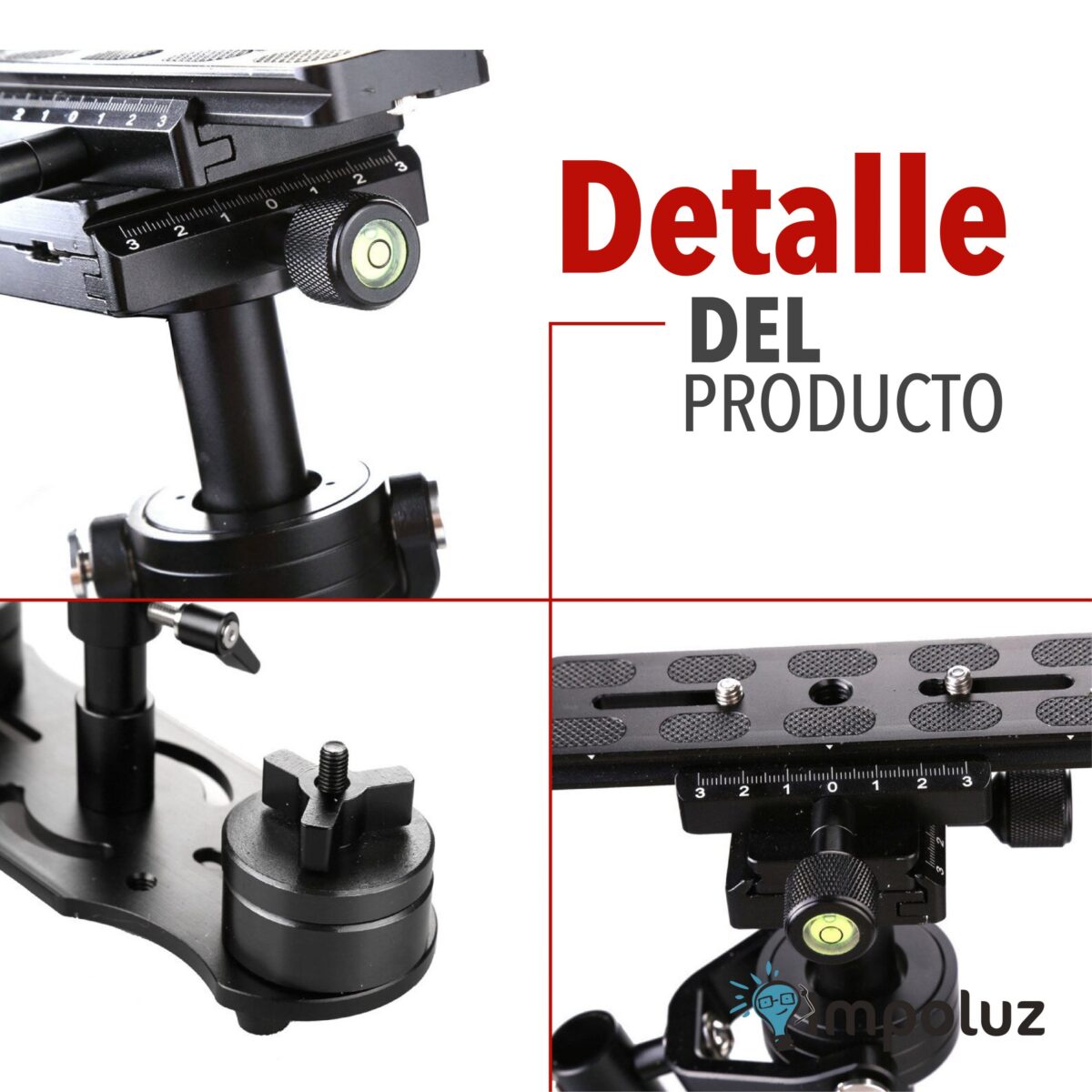 Tripode De Camaras Profesionales Dslr Canon Nikon Sony - Imagen 9