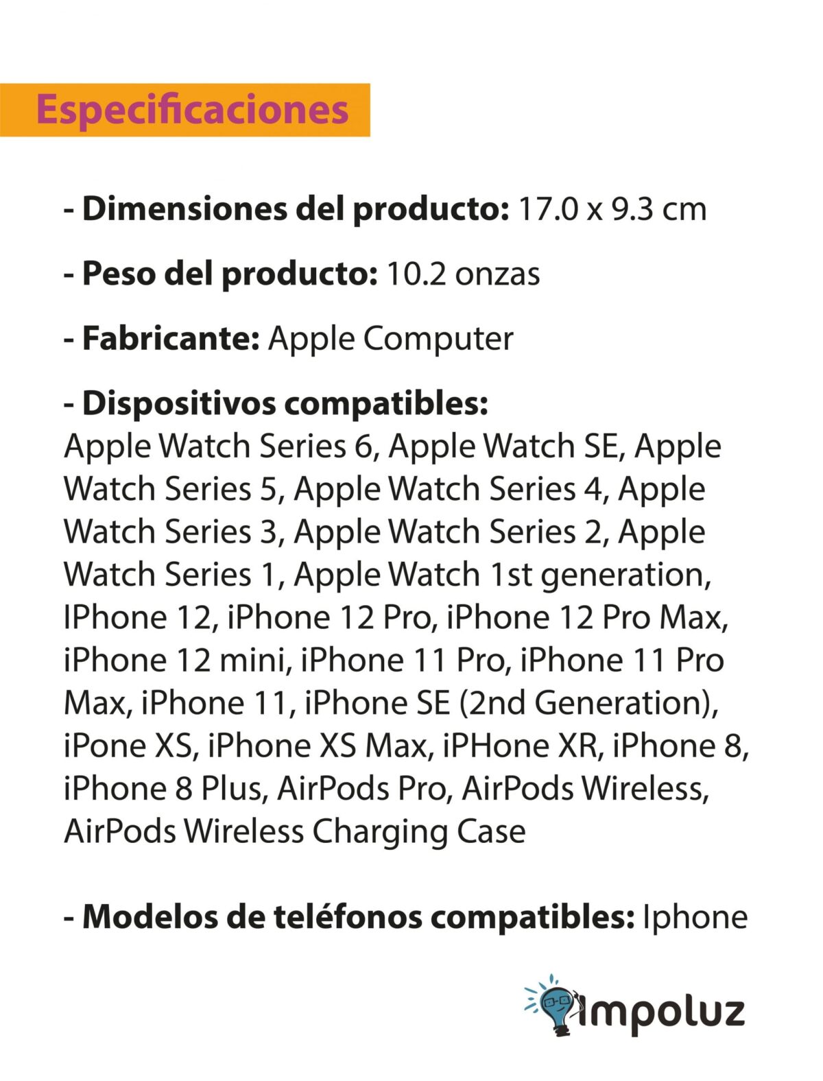 Cargador Inalambrico Iphone y Apple Watch De Viaje - Imagen 7