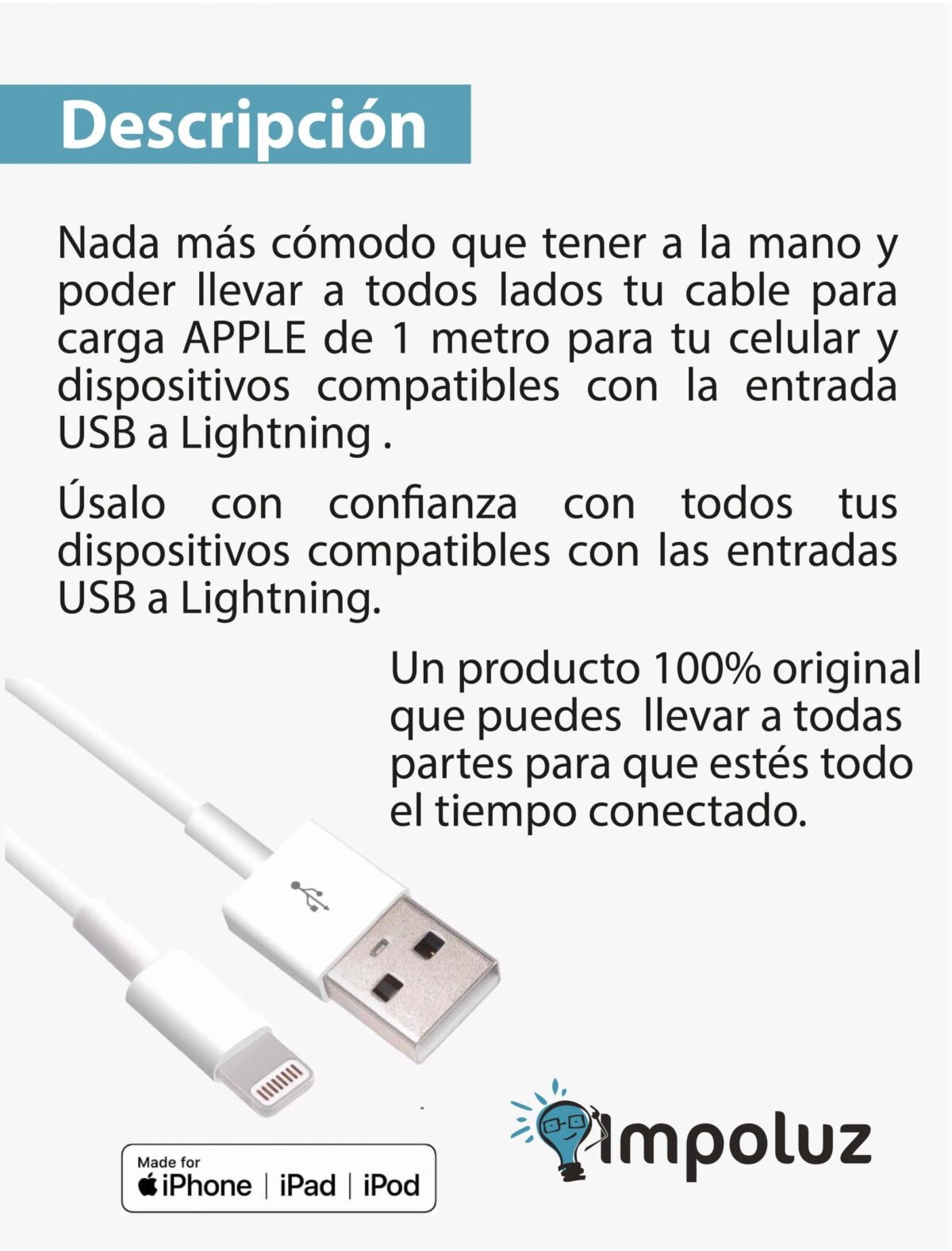 cable iphone a usb scaled