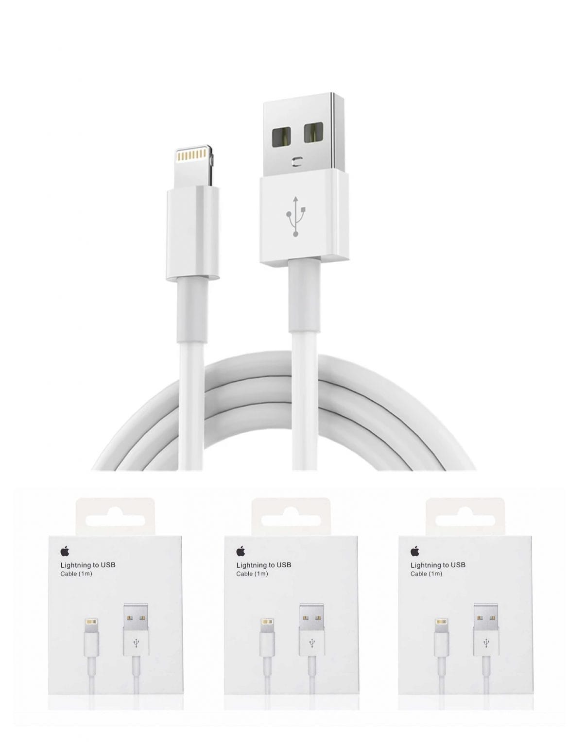 Cable usb a lightning 1 metro
