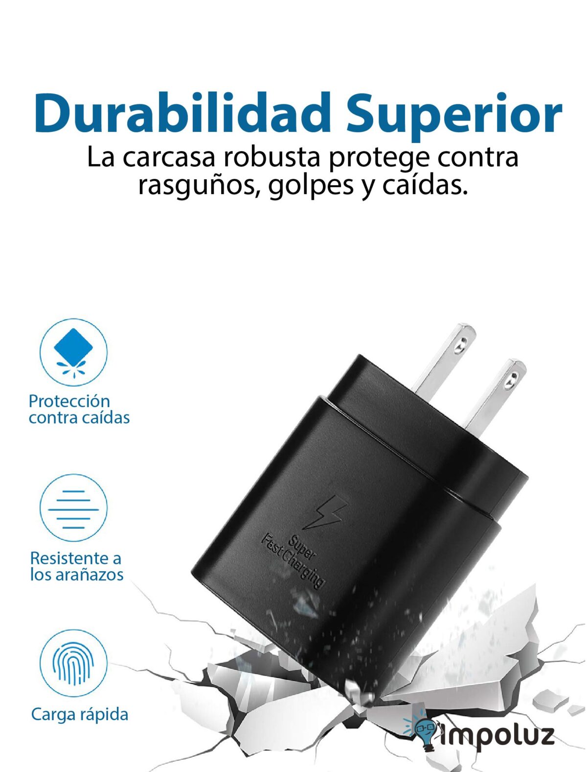 Cargador Carga Rapida Samsung 45 Watt Original - Imagen 7
