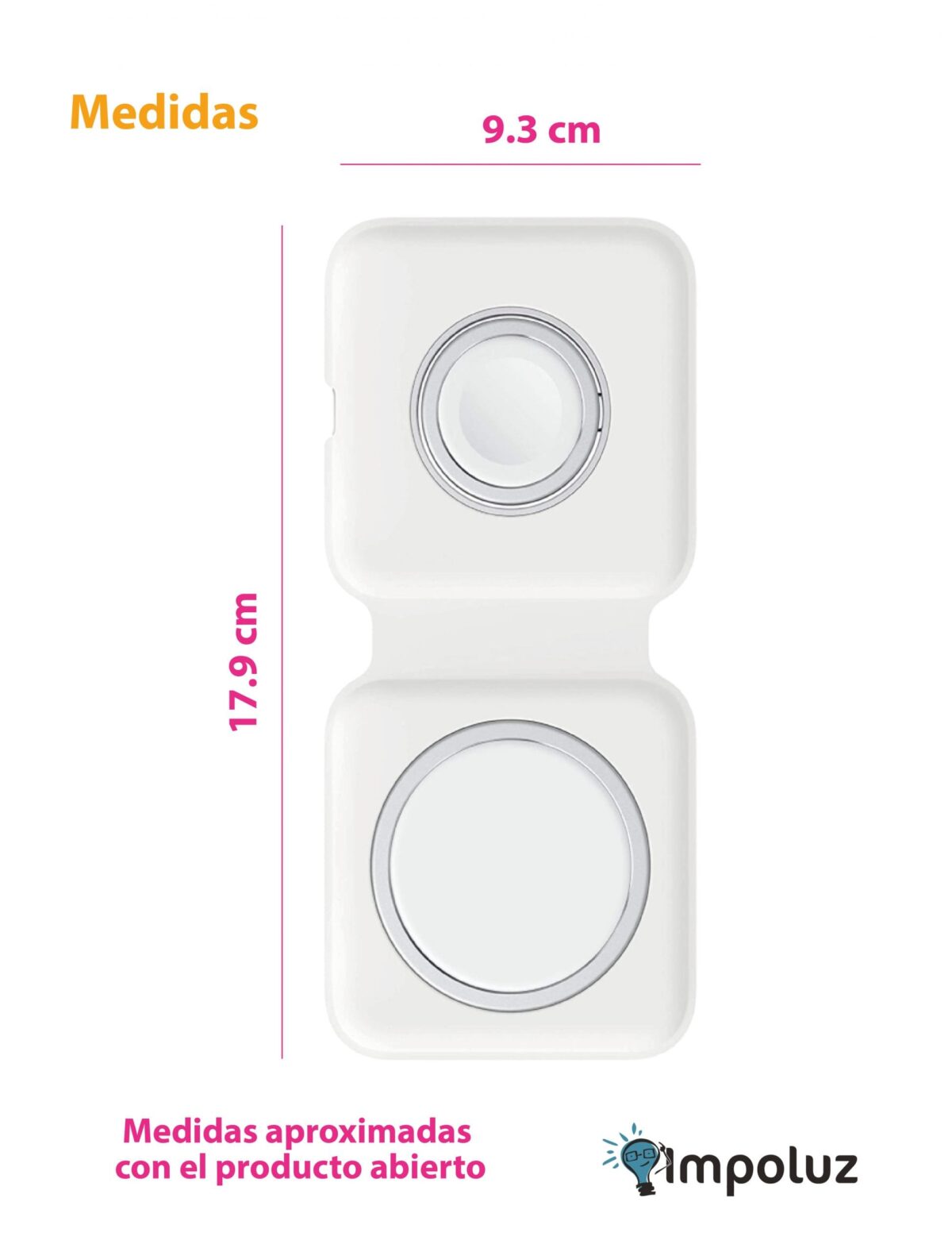 cargador dual magsafe applewatch