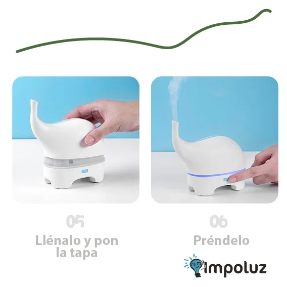 HUMIDIFICADOR ELEFANTE 07 HUMIDIFICADOR ELEFANTE 07
