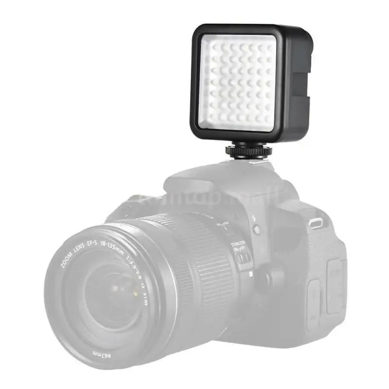 Lampara Led Fotografia Acople Para Zapata O Tripode