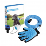 Cepillo Para Perros Guante Manguera Rociador De Agua