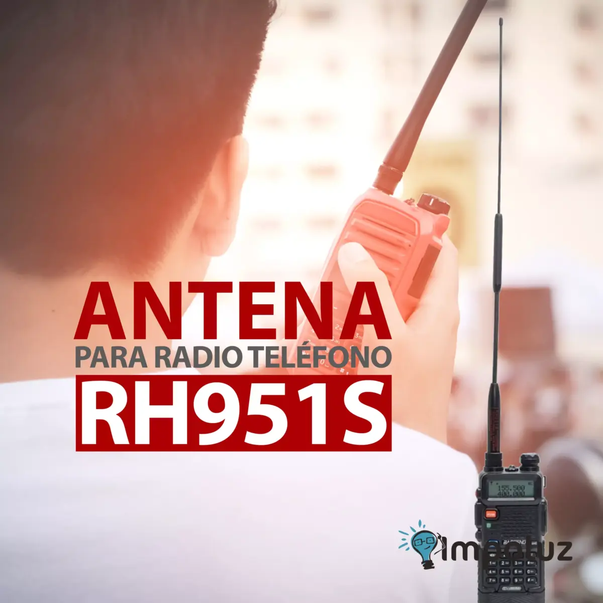Antena Amplificador De Señal Radiotelefono Puerto Sma - Imagen 2