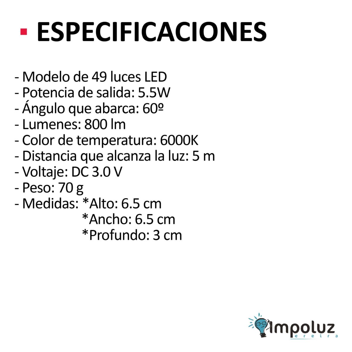 Lampara Led Fotografia Acople Para Zapata O Tripode - Imagen 7