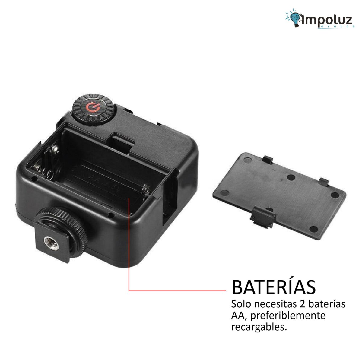 Lampara Led Fotografia Acople Para Zapata O Tripode - Imagen 9