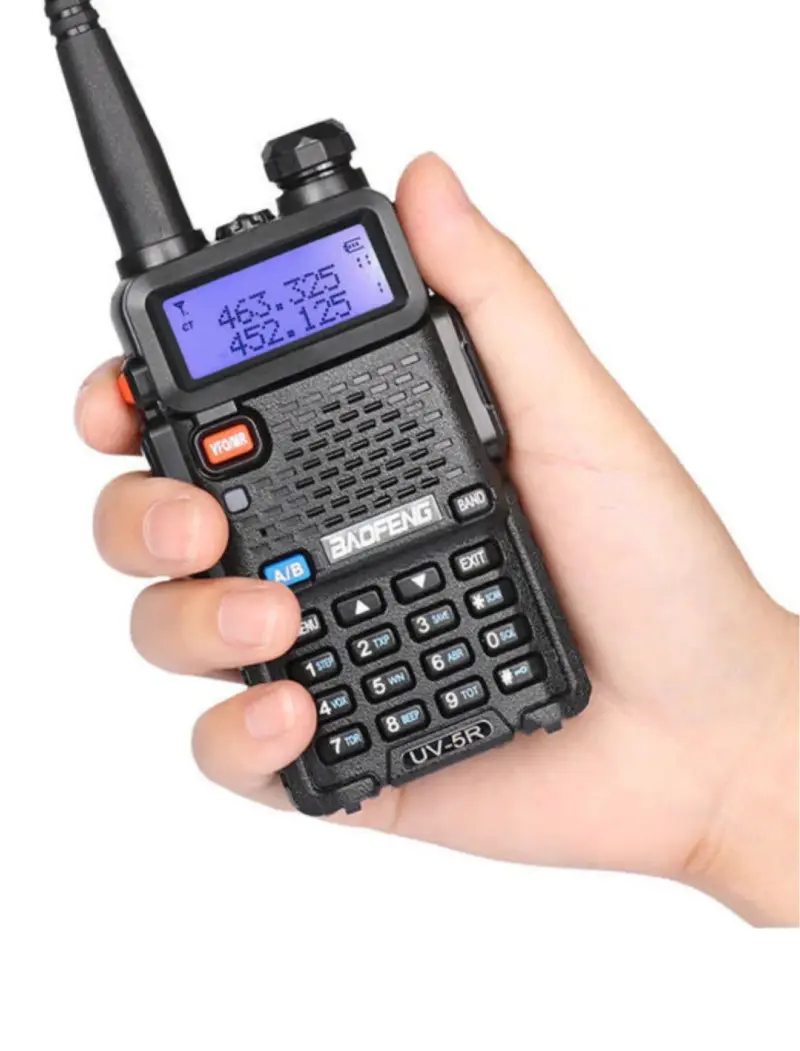 Walkie Talkie Digital Doble Banda Baofeng Uv 5r