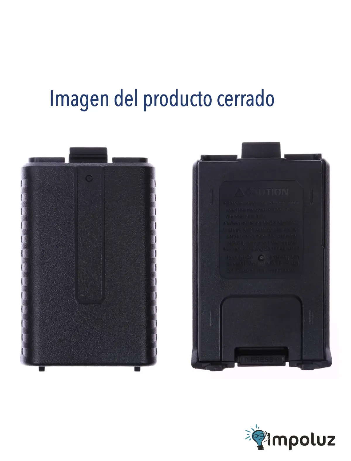 Bateria Auxiliar Baofeng Uv5r Porta Pilas Aa Y Aaa - Imagen 6