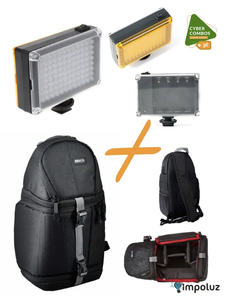 Combo Maletin Y Luz De Fotografia