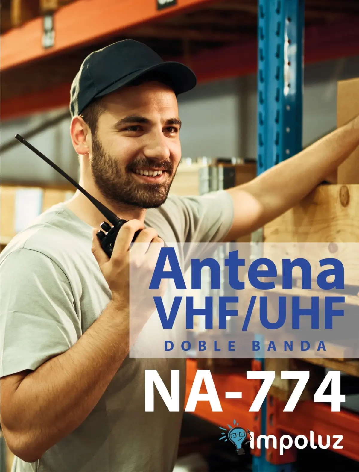 Antena Telescopica Para Radios Baofeng Motorola - Imagen 2