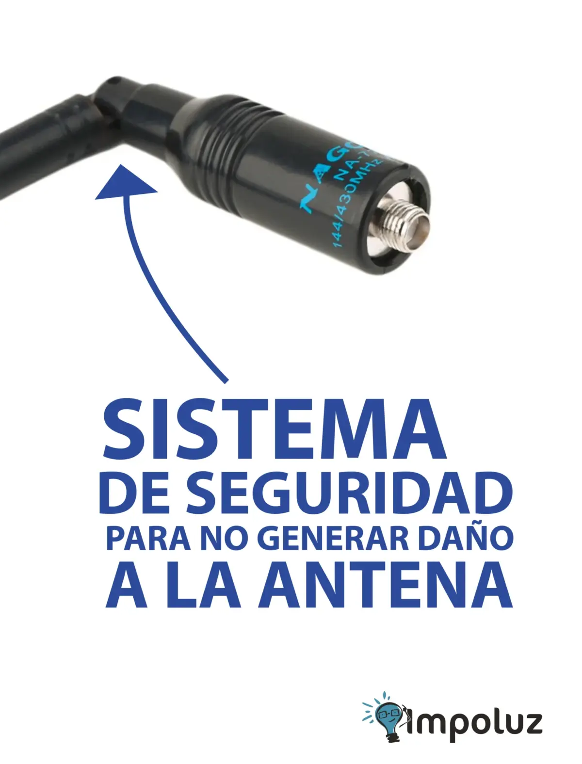 Antena Telescopica Para Radios Baofeng Motorola - Imagen 7