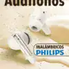 Auriculares inalámbricos Philips con protección contra agua y sudor, ideales para deportes y ejercicio, diseño ergonómico, conectividad Bluetooth, sonido de alta calidad, tecnología avanzada para máxima comodidad y durabilidad.