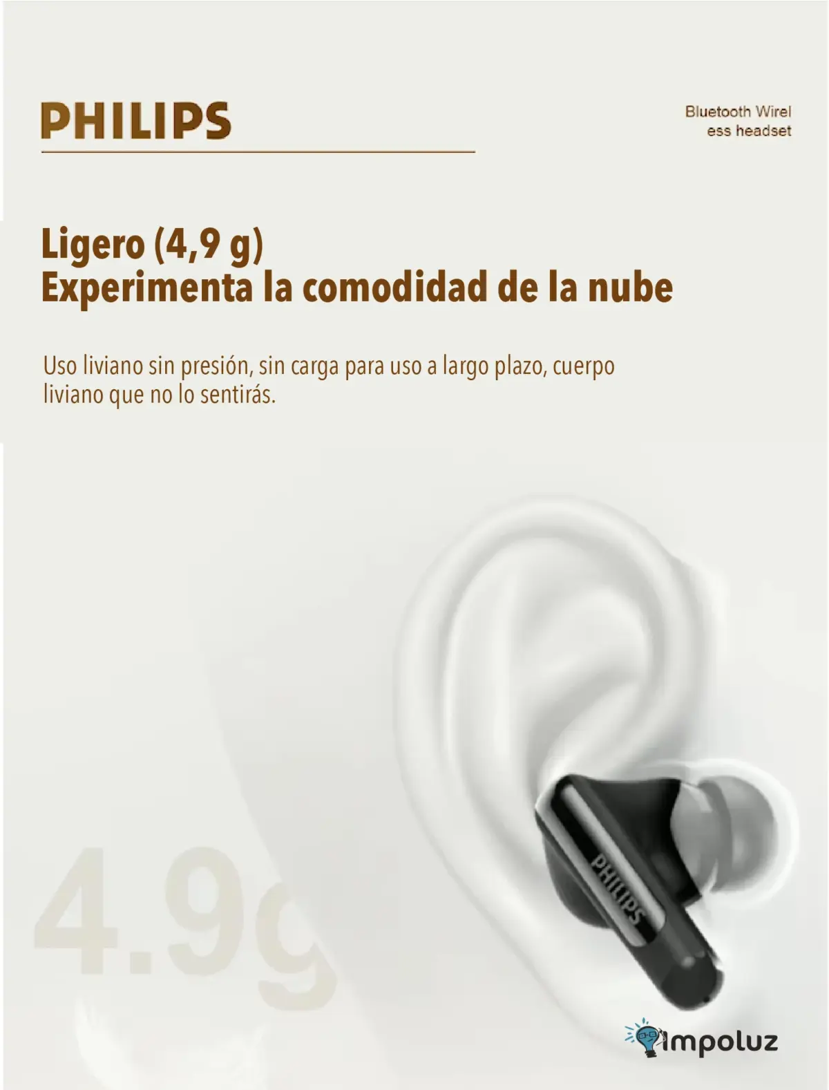 Auriculares Inalambricos Cancelación Ruido Micrófono IA - Imagen 9