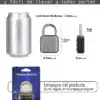 Candado con teclado numérico compacto y resistente, ideal para seguridad personal y oficinas, fácil de llevar y usar en diferentes ambientes.