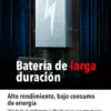 Batería de larga duración para sistemas eléctricos de alta eficiencia y mínimo consumo energético, ideal para un rendimiento confiable y prolongado.