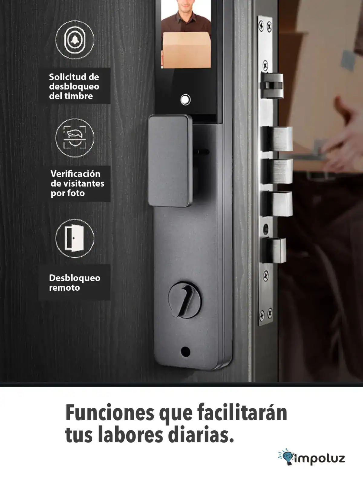 Barrera de seguridad inteligente con funciones de control de accesos y desbloqueo remoto, diseñada para facilitar tareas diarias en entornos de seguridad y tecnología avanzada.
