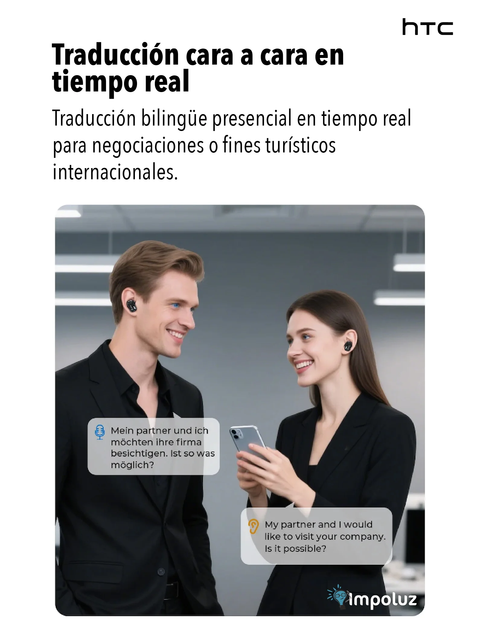 HTC NE16 05 Audifonos in ear Bluetooth 6.0 Inteligencia Artificial - Imagen 5