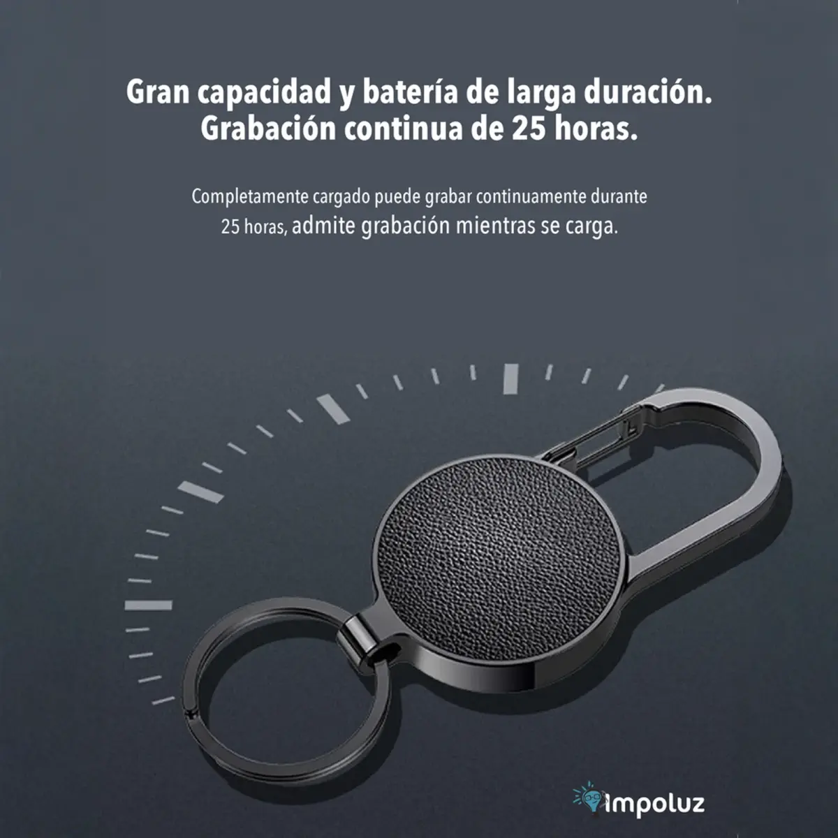 GRABADOR DE VOZ CON ACTIVACION DE VOZ 25