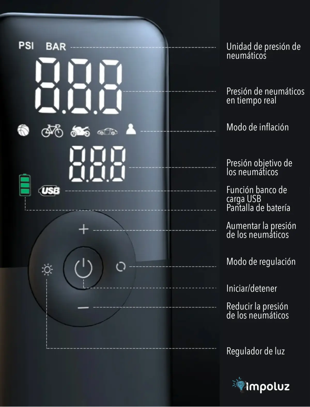 INFLADOR PORTATIL MINI 09