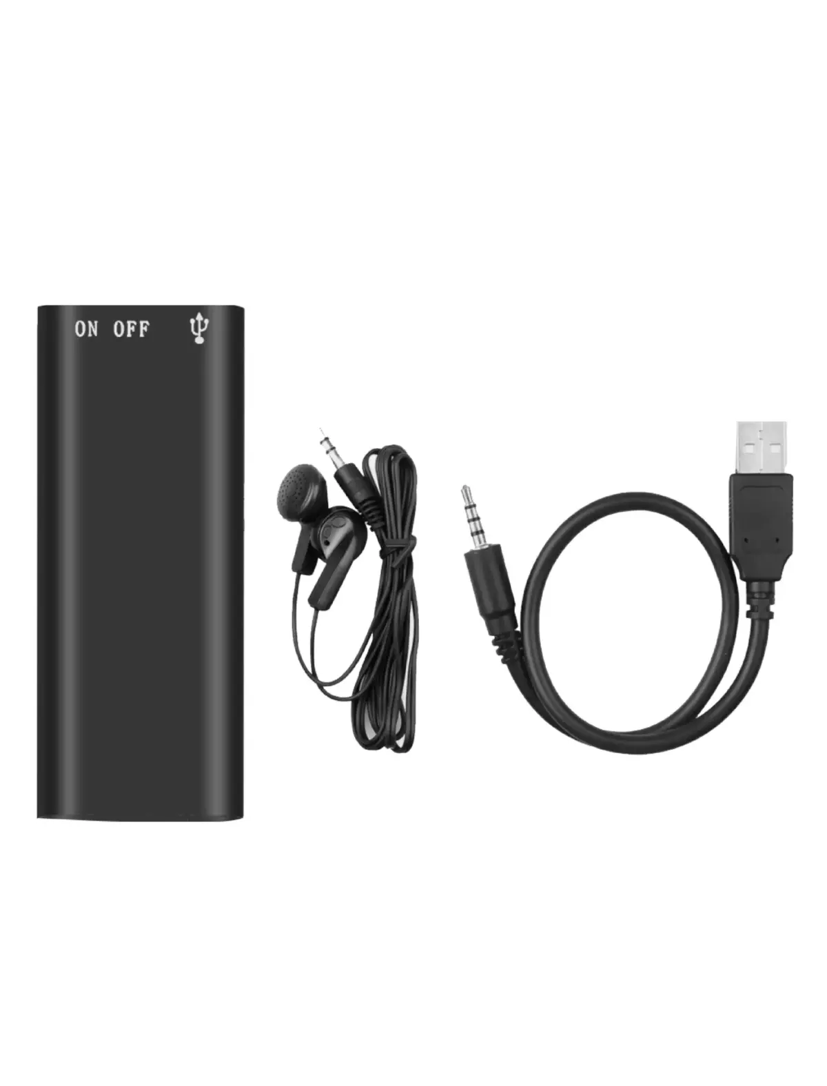 Microfono Oculto Usb Grabadora Espia Recarga 16gb