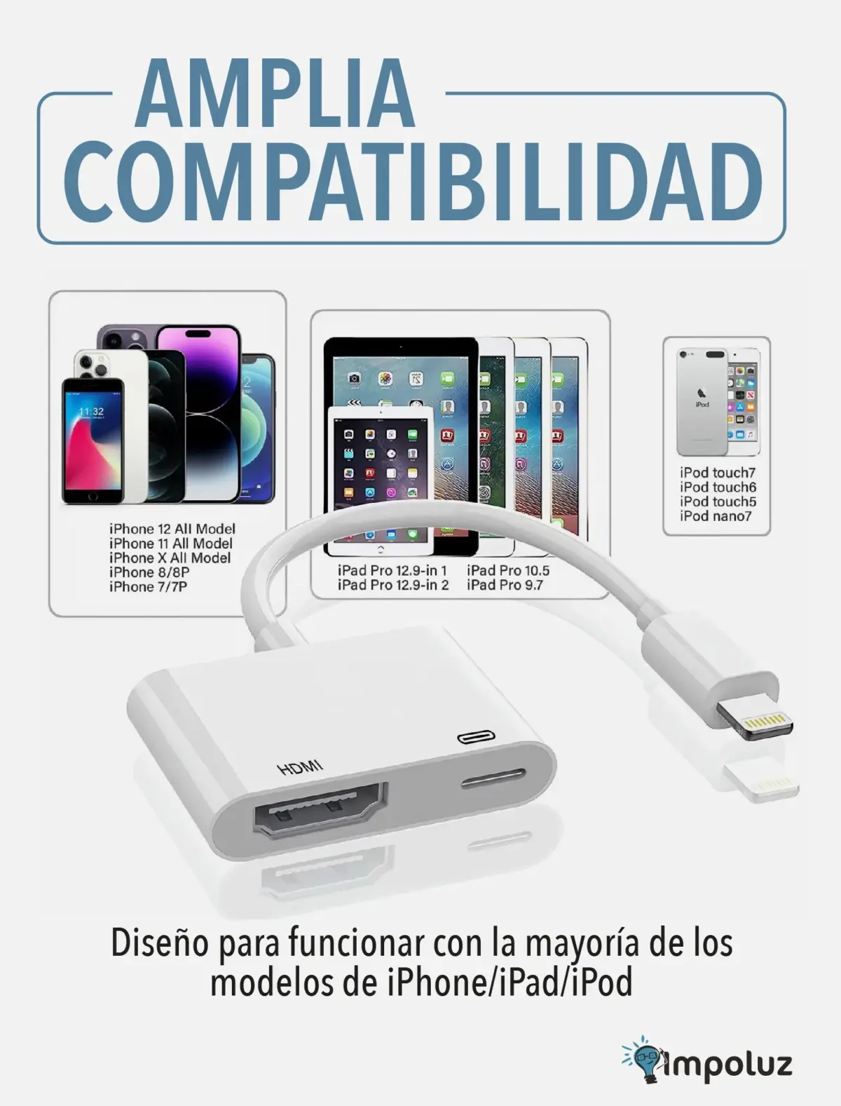 Adaptador Lightning Convertidor Hdmi