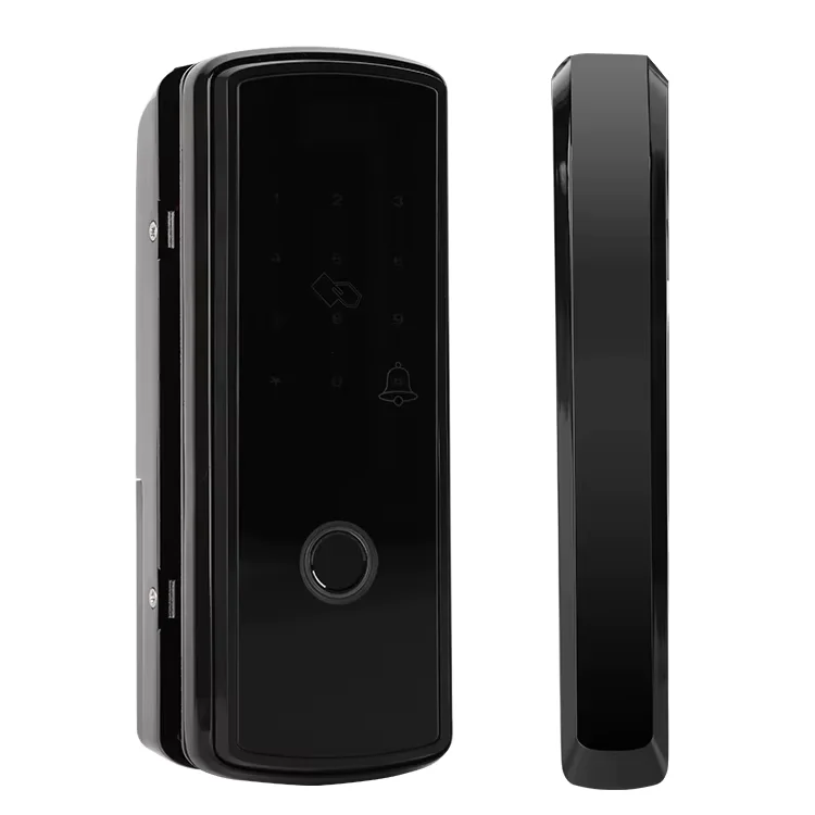 Cerradura Inteligente Puerta Vidrio Huella Tarjeta Rtf Wifi