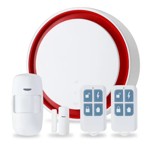 KIT DE ALARMA_Mesa de trabajo 1 Sistema De Alarma De Seguridad Wifi Para Casa O Negocio